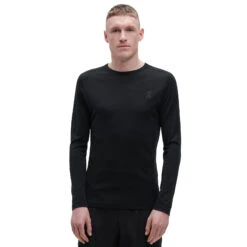 On Running On Merino Long-T - Black