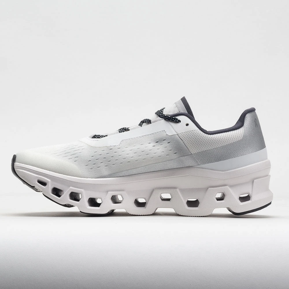 On Running On Cloudmonster Men's Undyed White/White 4 On Running On Cloudmonster Men's Undyed White/White - Image 2