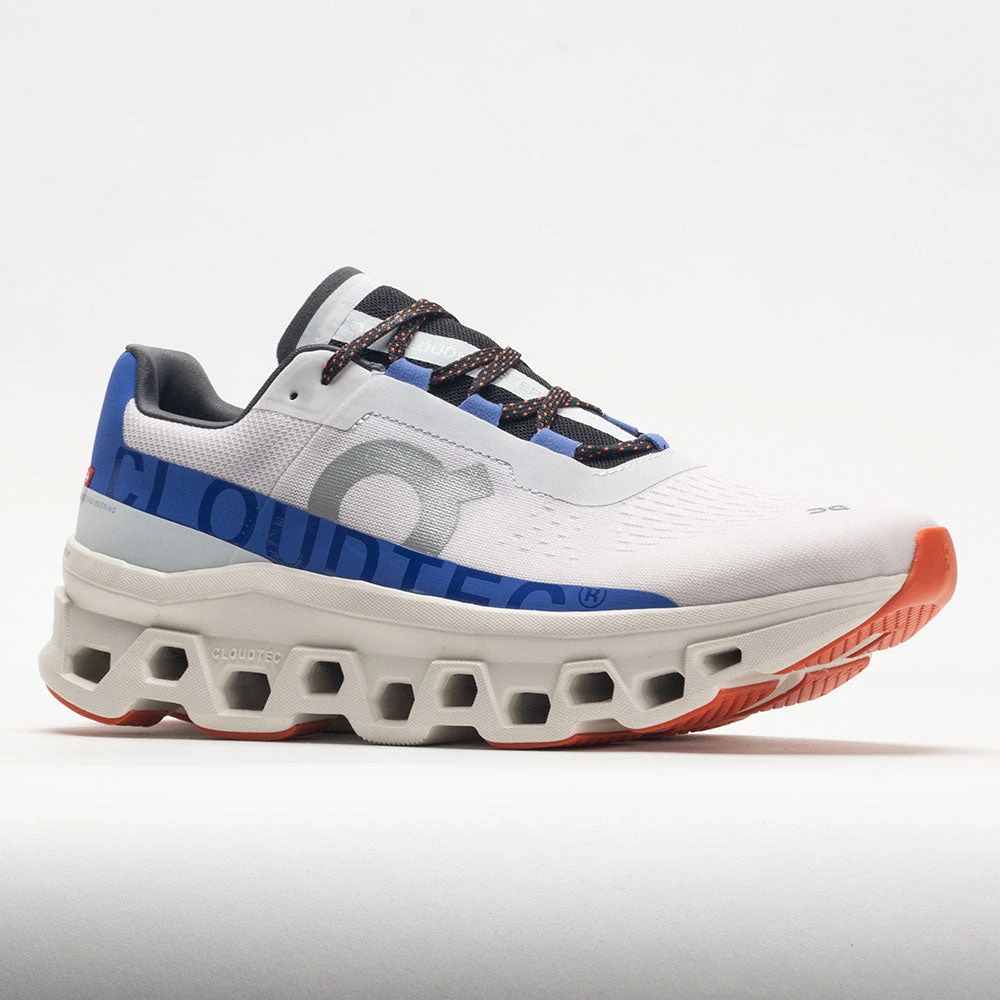 On Running On Cloudmonster Men's Frost/Cobalt 7 On Running On Cloudmonster Men's Frost/Cobalt - Image 5