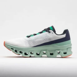 On Running On Cloudmonster Women's Undyed White/Creek 9 On Running On Cloudmonster Women's Undyed White/Creek -On Running Sales Store 049723 1