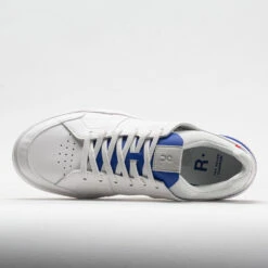 On Running On The Roger Clubhouse Men's White/Indigo -On Running Sales Store 116858 2