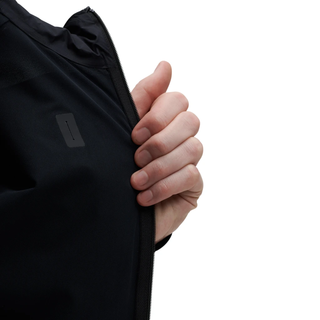 On Running On Weather Jacket - Black & Shadow 8 On Running On Weather Jacket - Black & Shadow - Image 6