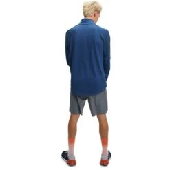 On Running On Climate Shirt Men - Denim -On Running Sales Store on climate shirt denim 4 1149938