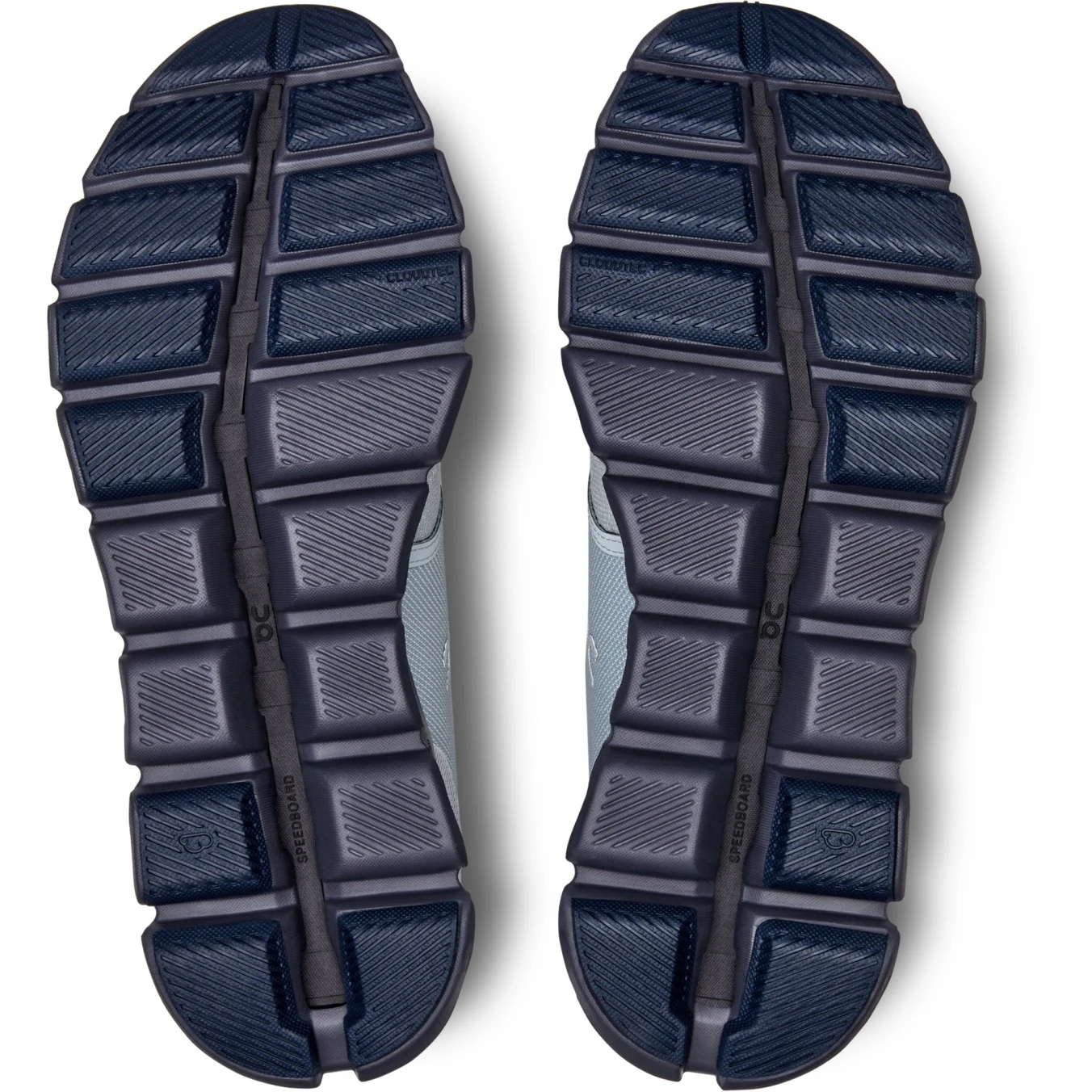 On Running On Cloud X 3 Running Shoe - Glacier & Iron 7 On Running On Cloud X 3 Running Shoe - Glacier & Iron - Image 5