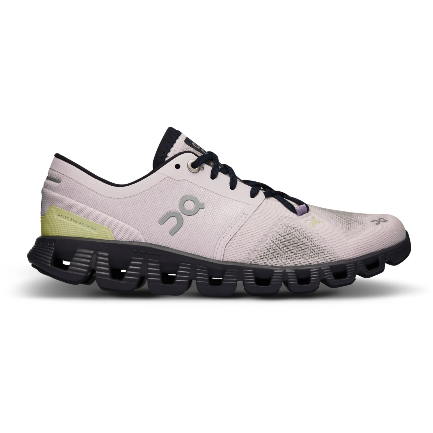 On Running On Cloud X 3 Women Running Shoe - Orchid & Iron 4 On Running On Cloud X 3 Women Running Shoe - Orchid & Iron - Image 2