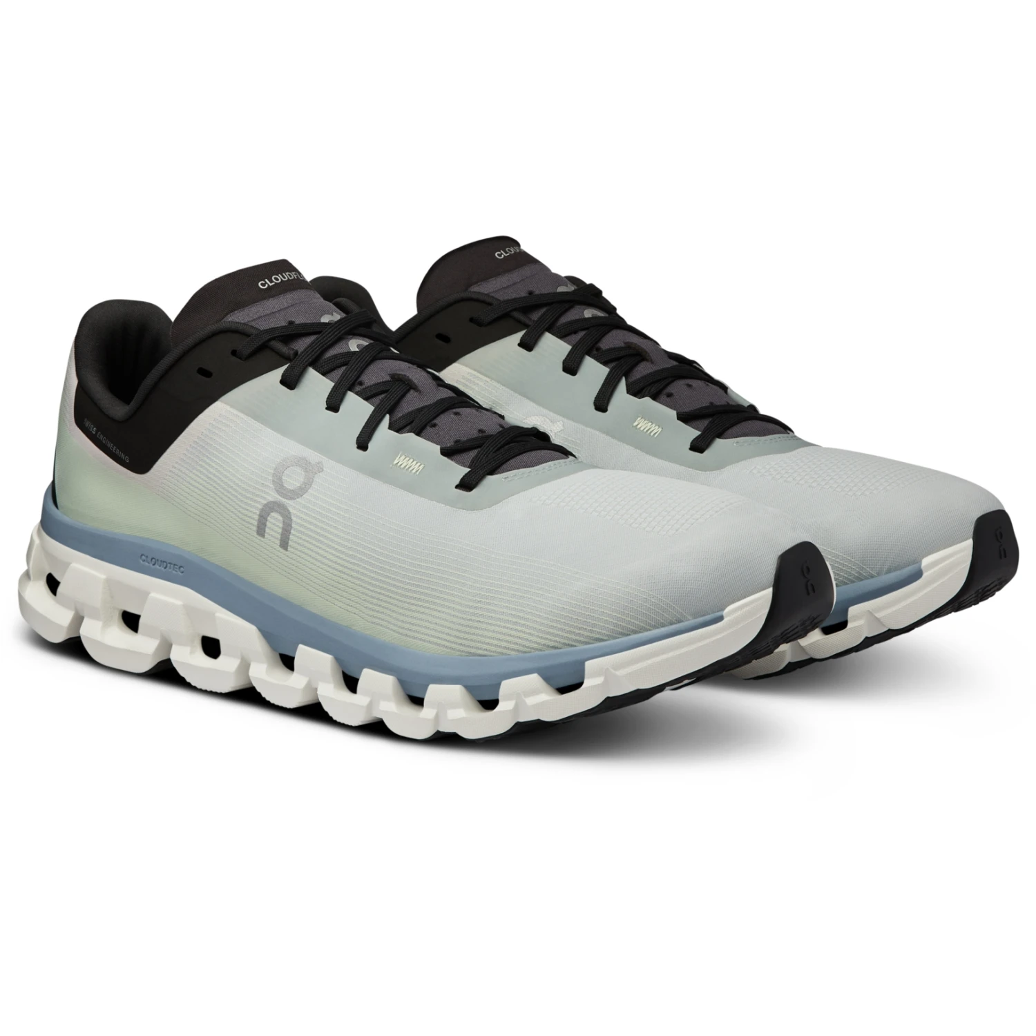 On Running On Cloudflow 4 Running Shoe Men - Glacier & Chambray 3 On Running On Cloudflow 4 Running Shoe Men - Glacier & Chambray