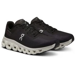 On Running On Cloudflow 4 Women Running Shoe - Black & White