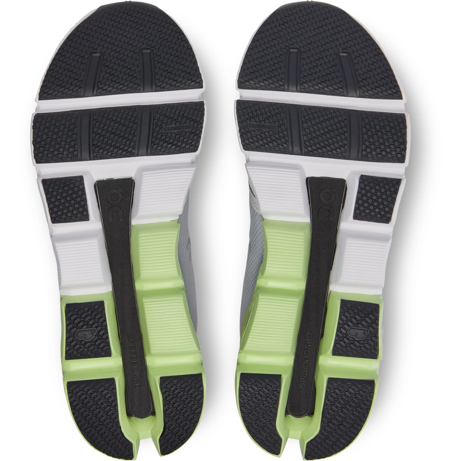 On Running On Cloudflyer 4 Running Shoes - Glacier & Meadow 6 On Running On Cloudflyer 4 Running Shoes - Glacier & Meadow - Image 4