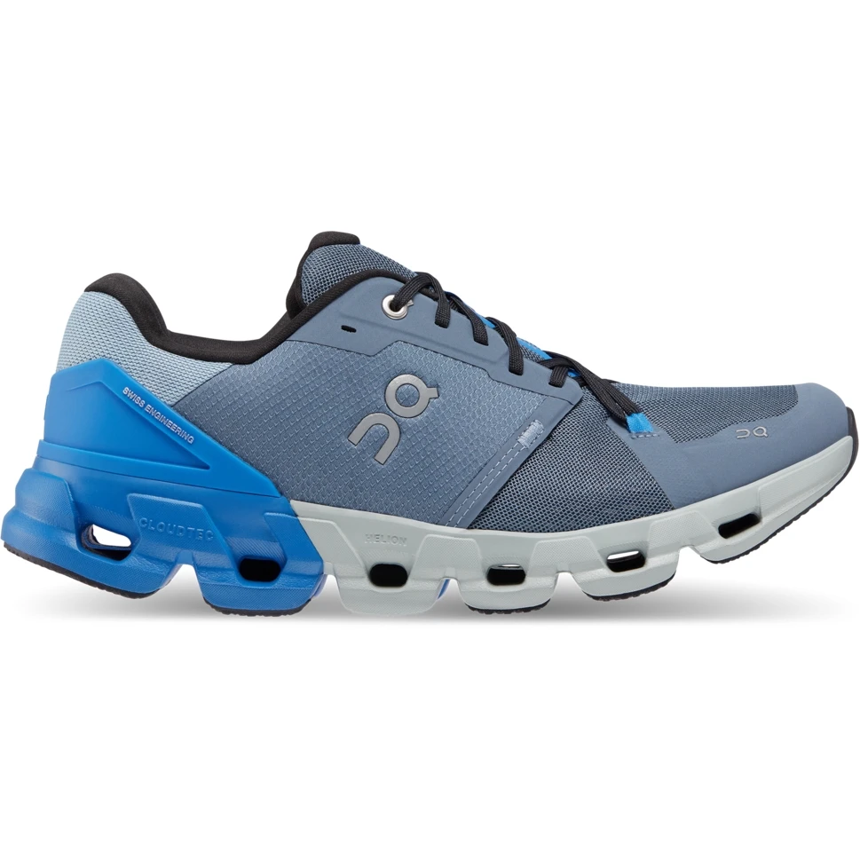 On Running On Cloudflyer 4 Running Shoes - Metal & Lapis 3 On Running On Cloudflyer 4 Running Shoes - Metal & Lapis