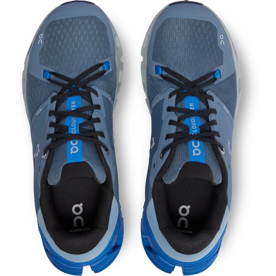 On Running On Cloudflyer 4 Running Shoes - Metal & Lapis 5 On Running On Cloudflyer 4 Running Shoes - Metal & Lapis - Image 3