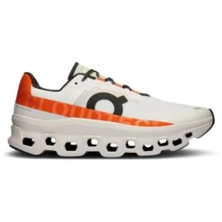 On Running On Cloudmonster Running Shoes - Undyed-White & Flame 12 On Running On Cloudmonster Running Shoes - Undyed-White & Flame -On Running Sales Store on cloudmonster men running shoe undyyed white flame 2 1531542