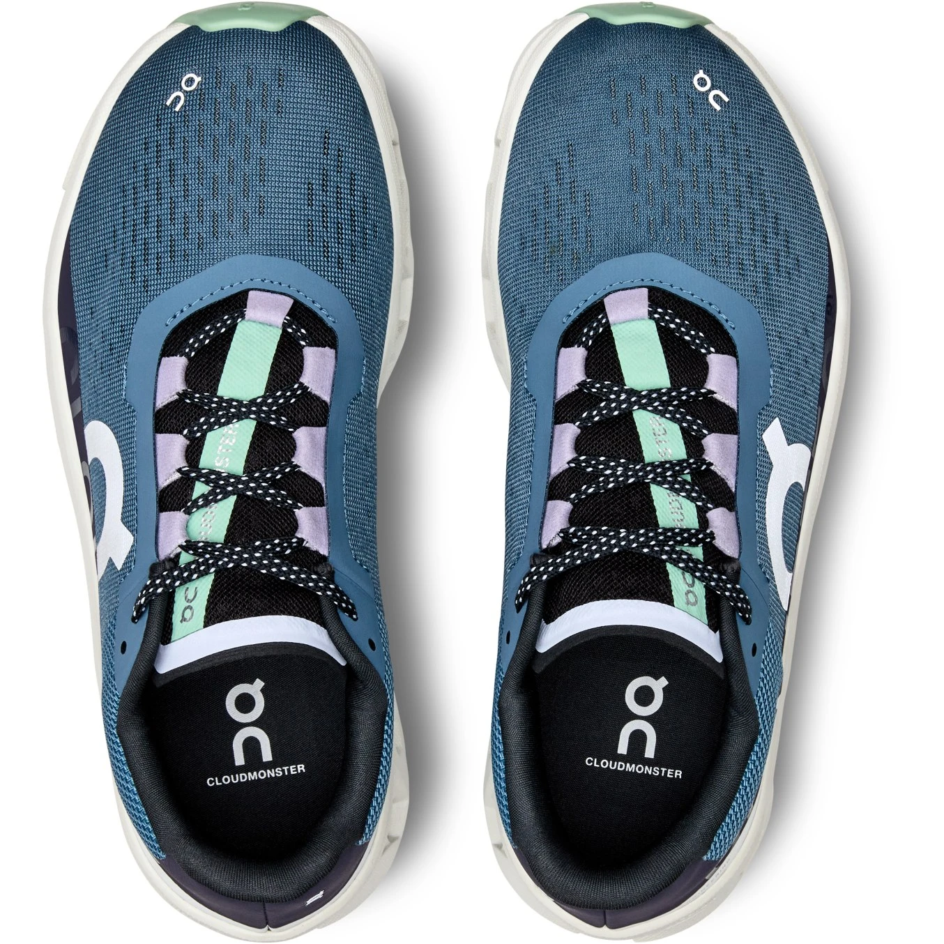 On Running On Cloudmonster Women's Running Shoes - Dust & Vapor 4 On Running On Cloudmonster Women's Running Shoes - Dust & Vapor - Image 2