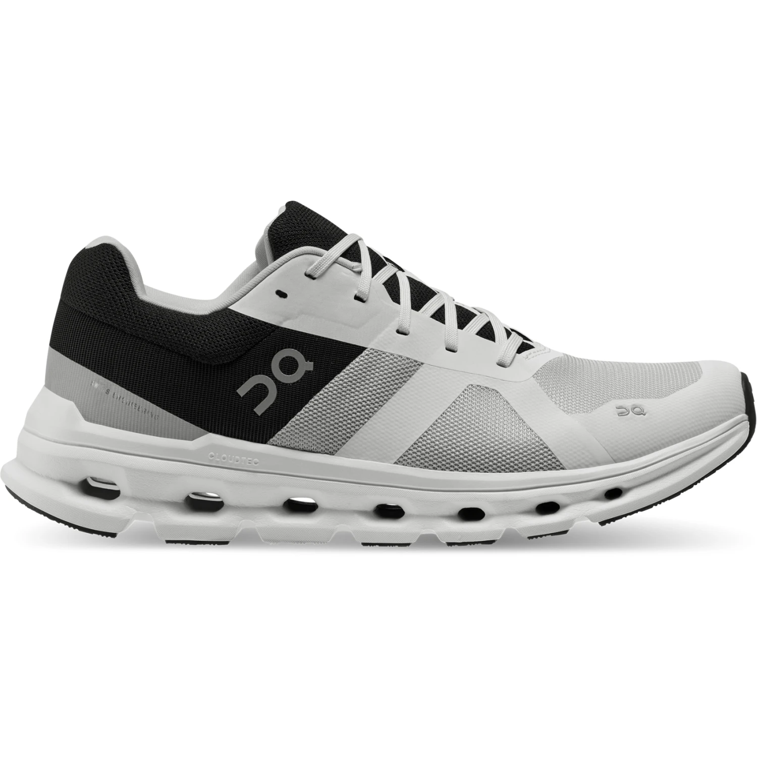 On Running On Cloudrunner Running Shoe - Glacier & Black 3 On Running On Cloudrunner Running Shoe - Glacier & Black