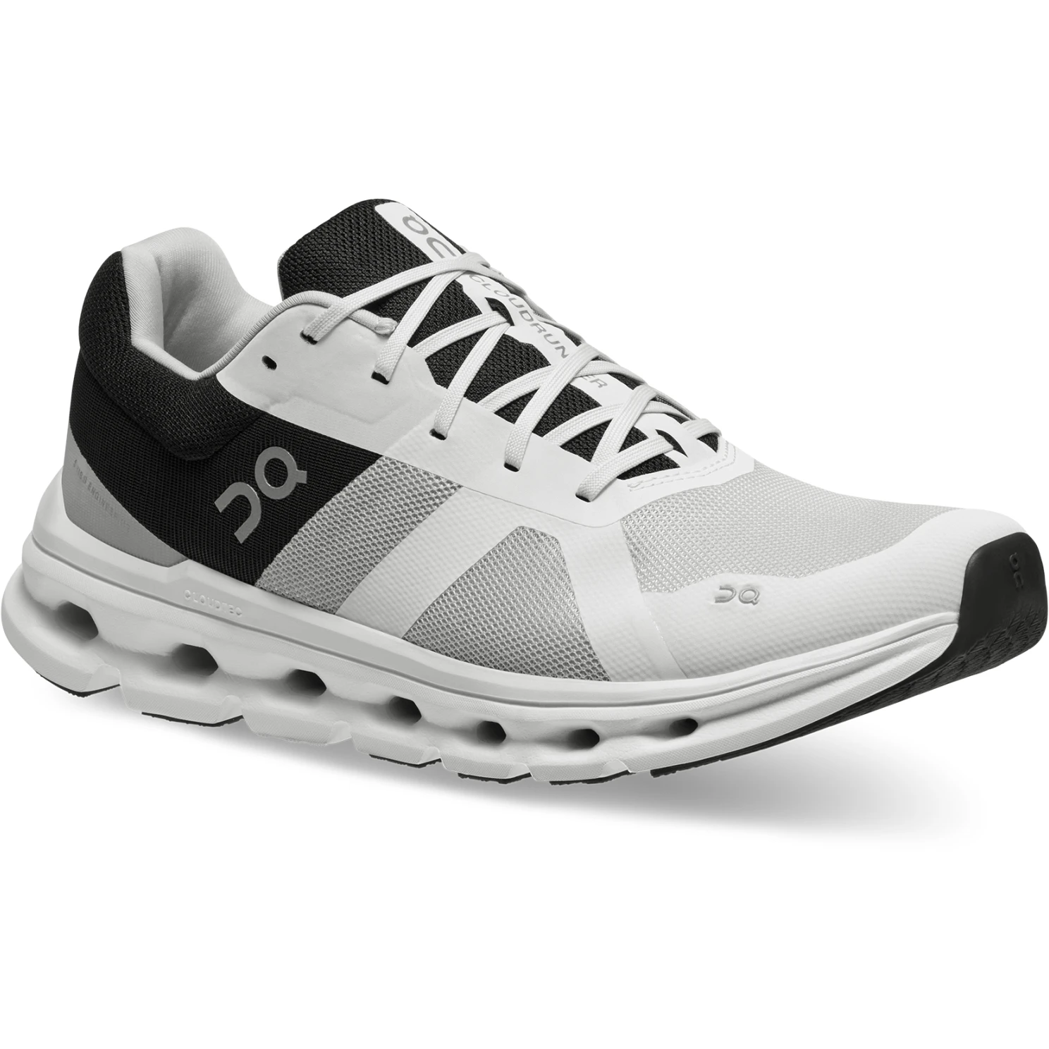On Running On Cloudrunner Running Shoe - Glacier & Black 8 On Running On Cloudrunner Running Shoe - Glacier & Black - Image 6