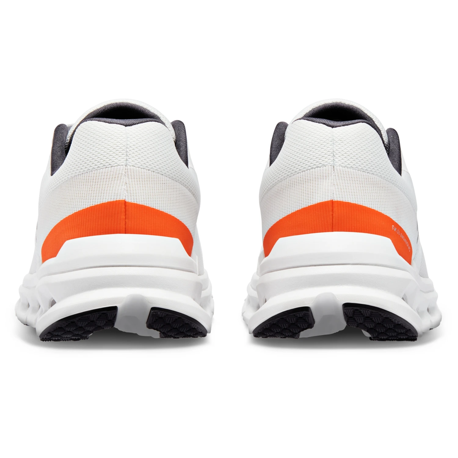 On Running On Cloudrunner Wide Running Shoe - Undyed-White & Flame 5 On Running On Cloudrunner Wide Running Shoe - Undyed-White & Flame - Image 3