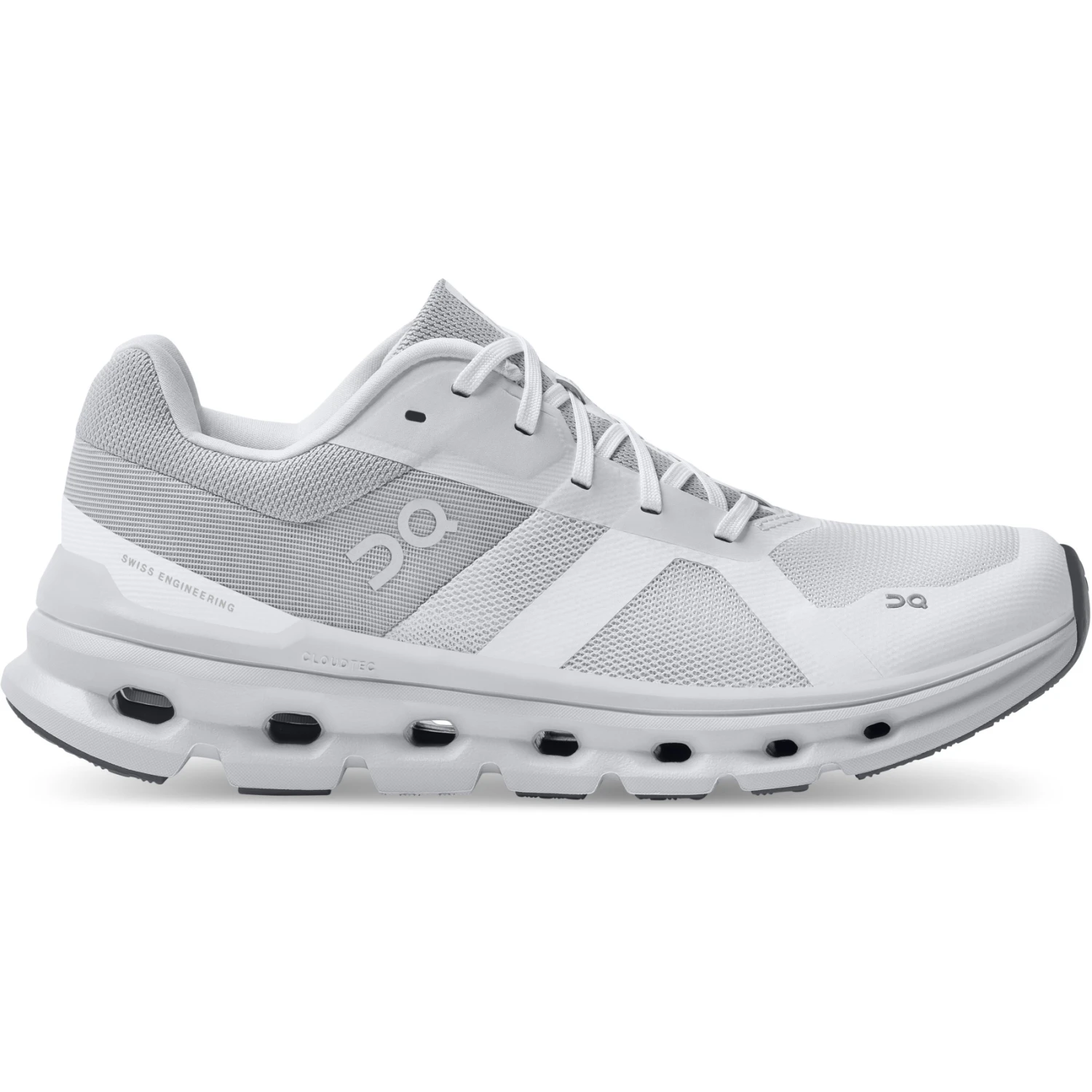 On Running On Cloudrunner Women Running Shoe - White & Frost 3 On Running On Cloudrunner Women Running Shoe - White & Frost