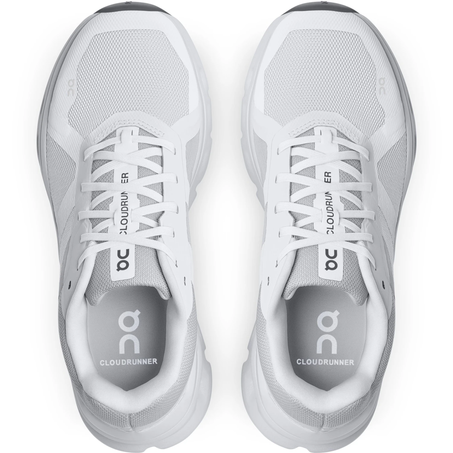 On Running On Cloudrunner Women Running Shoe - White & Frost 5 On Running On Cloudrunner Women Running Shoe - White & Frost - Image 3