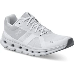 On Running On Cloudrunner Wide Women Running Shoes - White & Frost -On Running Sales Store on cloudrunner women running shoe white frost 6 1149237 1