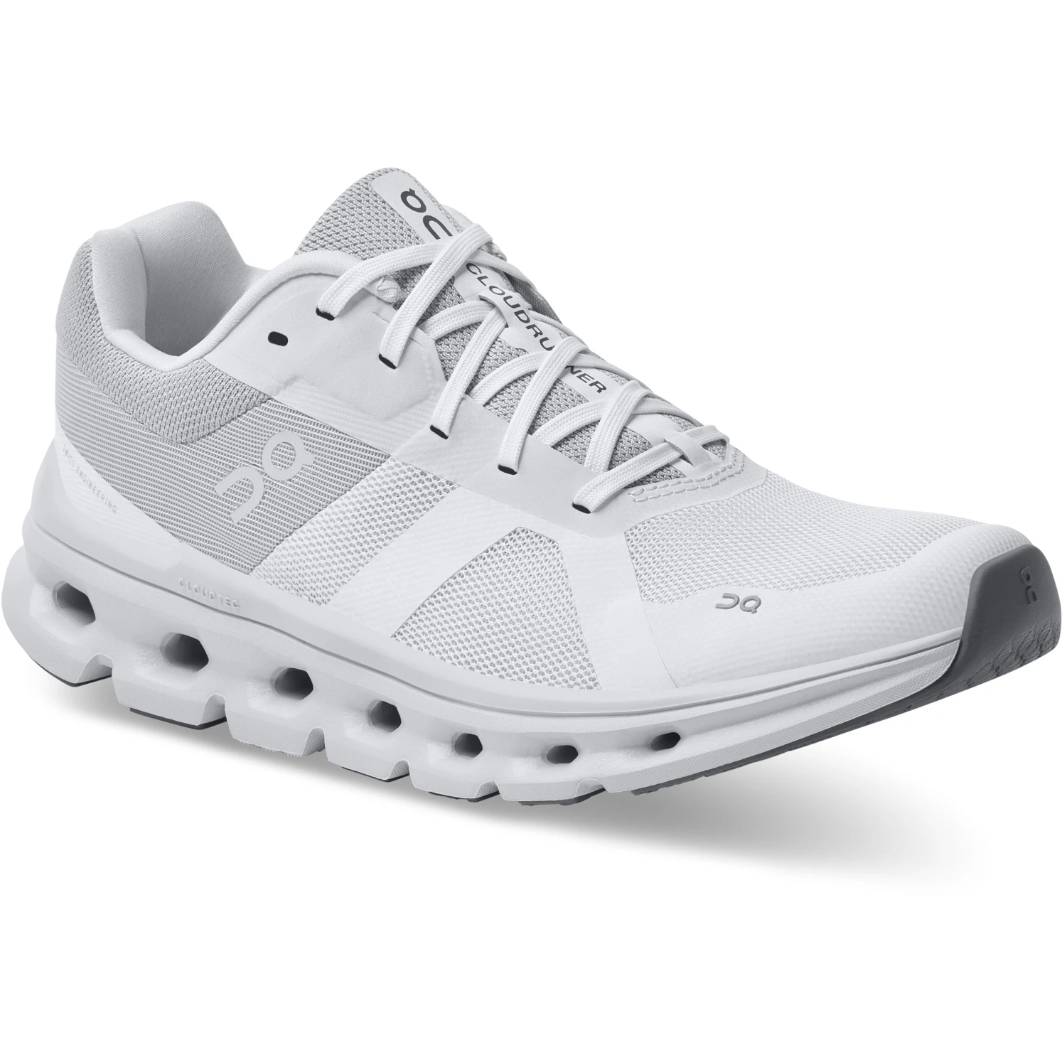 On Running On Cloudrunner Women Running Shoe - White & Frost 8 On Running On Cloudrunner Women Running Shoe - White & Frost - Image 6
