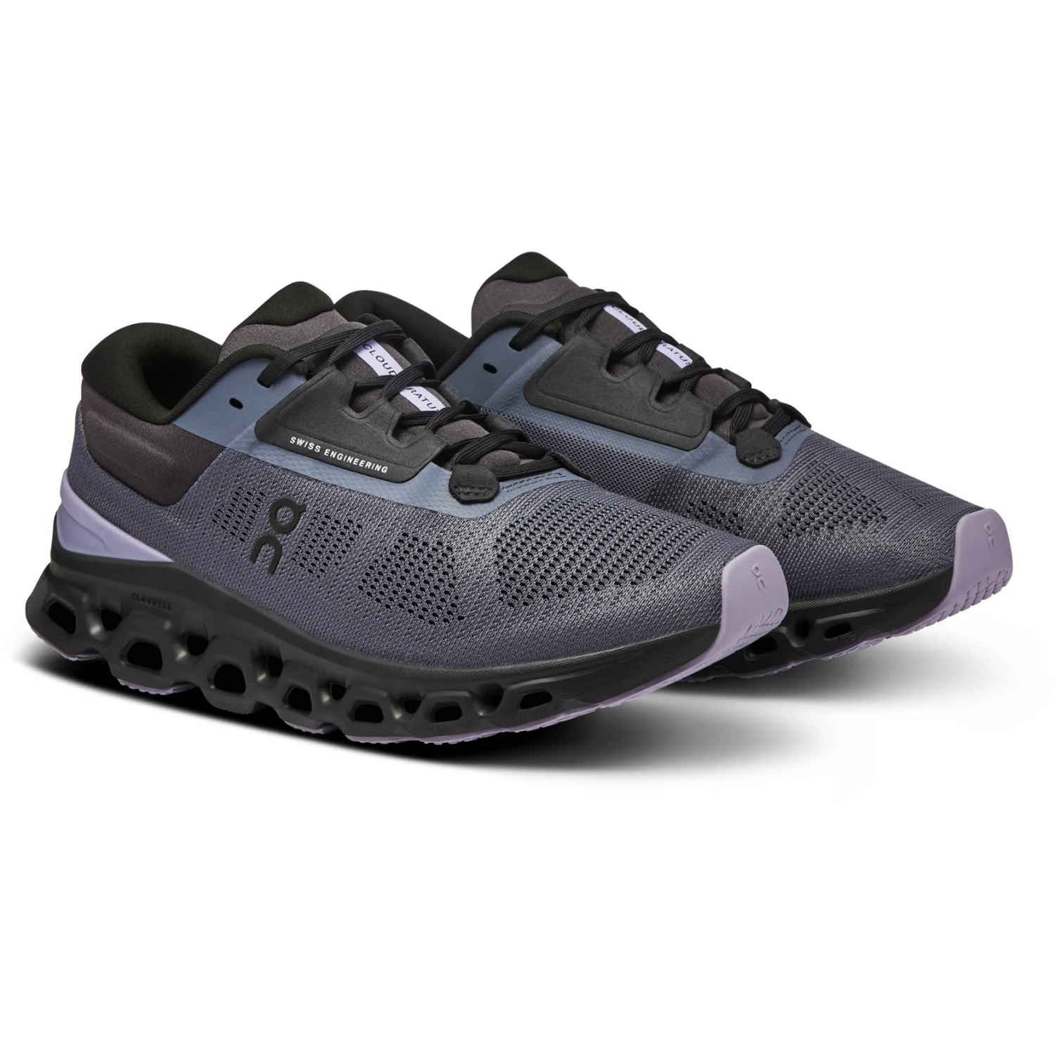 On Running On Cloudstratus 3 Women Running Shoe - Metal & Wisteria 3 On Running On Cloudstratus 3 Women Running Shoe - Metal & Wisteria