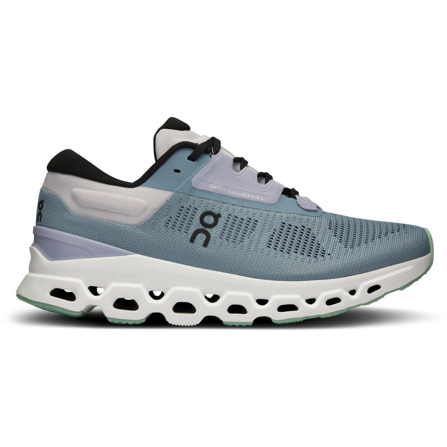 On Running On Cloudstratus 3 Women Running Shoe - Wash & Nimbus 6 On Running On Cloudstratus 3 Women Running Shoe - Wash & Nimbus - Image 4