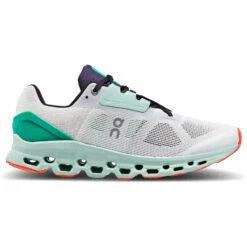 On Running On Cloudstratus Running Shoe - Undyed-White & Creek -On Running Sales Store on cloudstratus running shoe undyed white creek 5 1456049