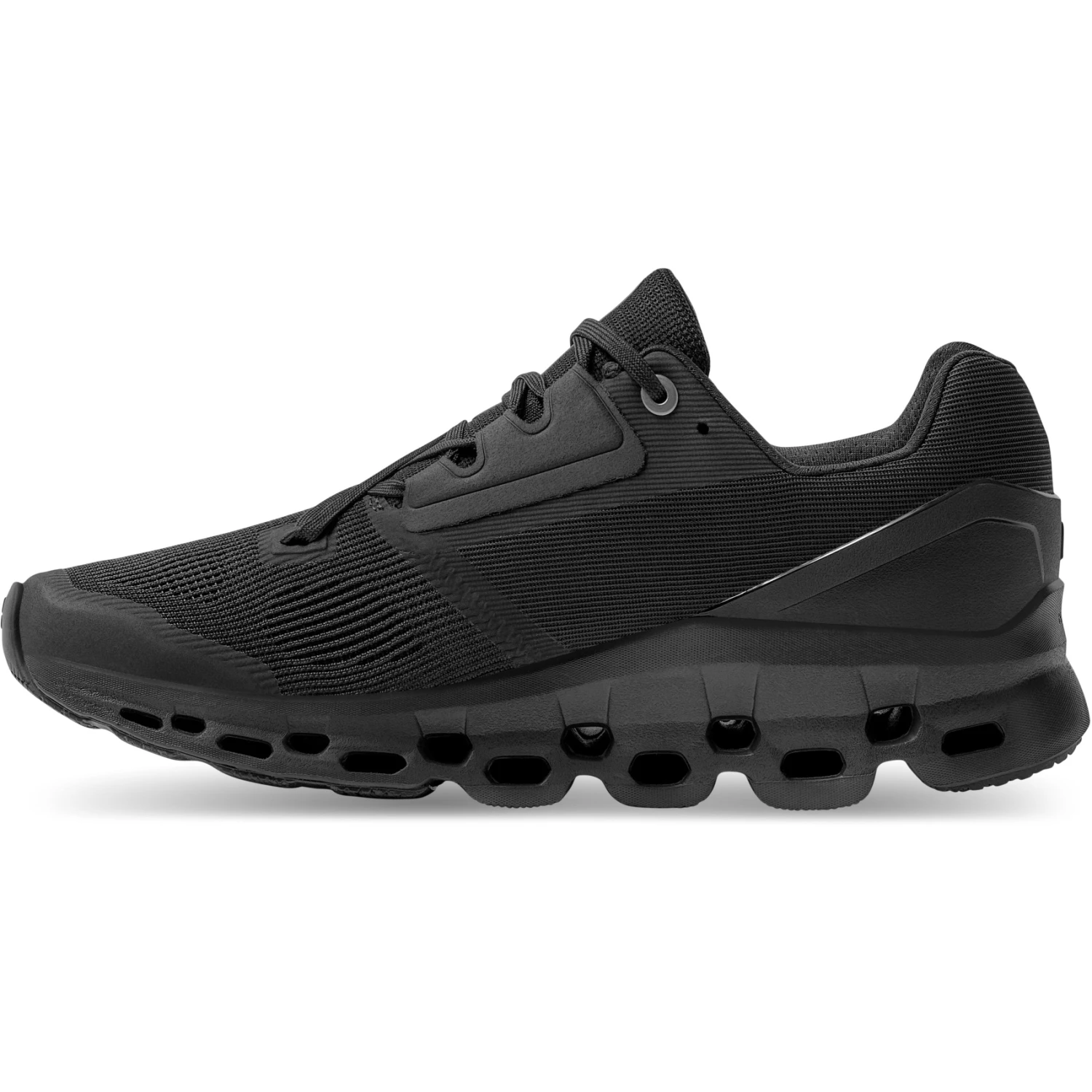 On Running On Cloudstratus Women Running Shoe - Black 7 On Running On Cloudstratus Women Running Shoe - Black - Image 5
