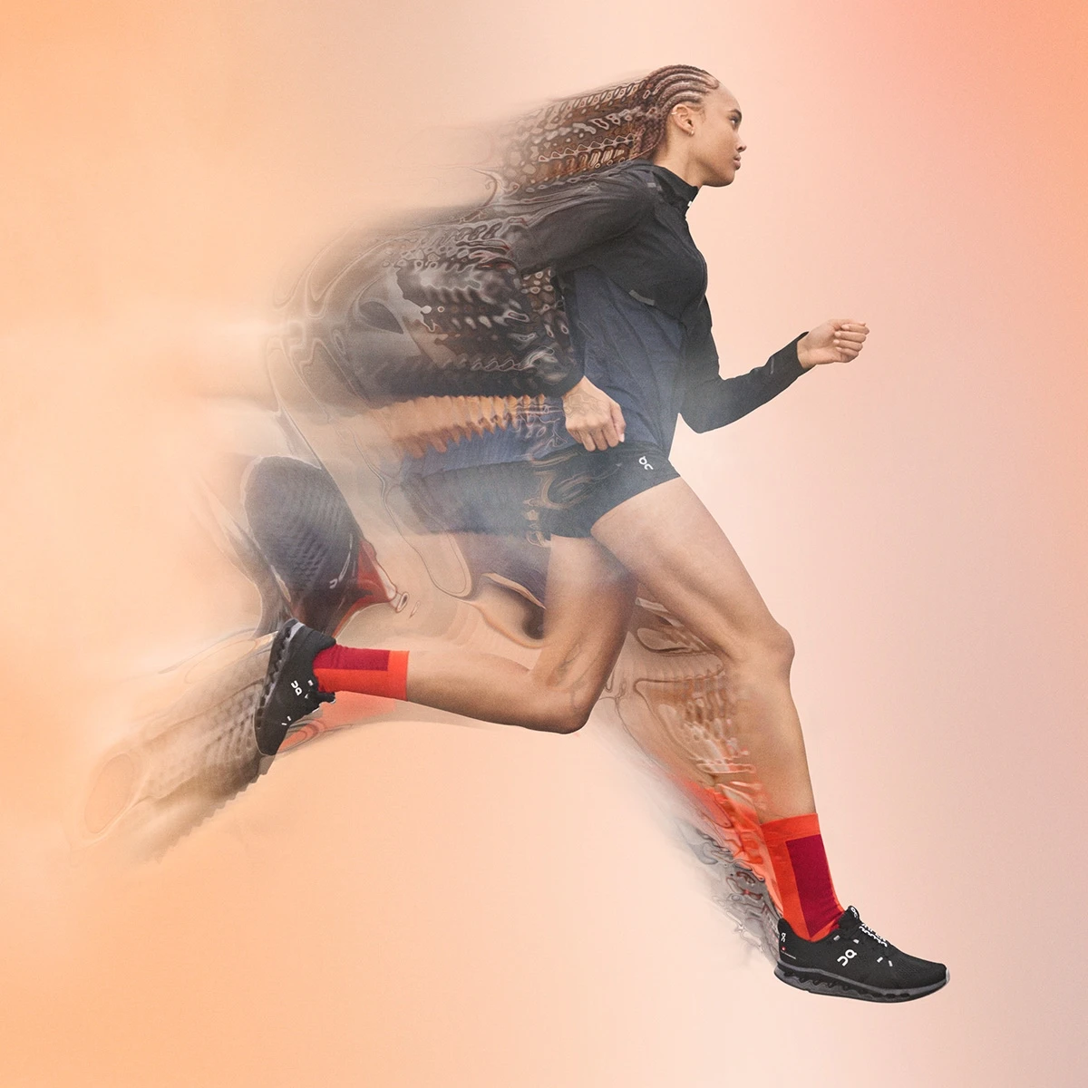 On Running On Cloudsurfer Running Shoes - All Black 9 On Running On Cloudsurfer Running Shoes - All Black - Image 7