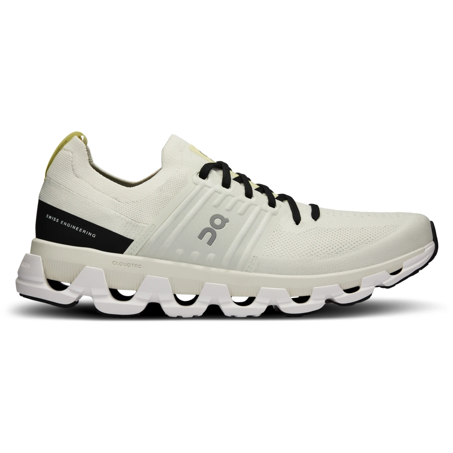 On Running On Cloudswift 3 Running Shoe - Ivory & Black 4 On Running On Cloudswift 3 Running Shoe - Ivory & Black - Image 2