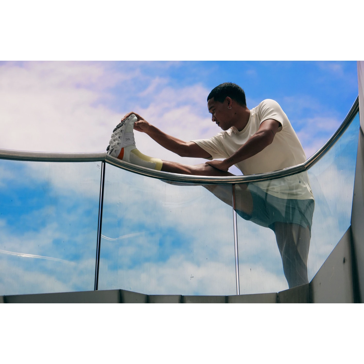 On Running On Cloudswift 3 Running Shoe - Ivory & Flame 11 On Running On Cloudswift 3 Running Shoe - Ivory & Flame - Image 9