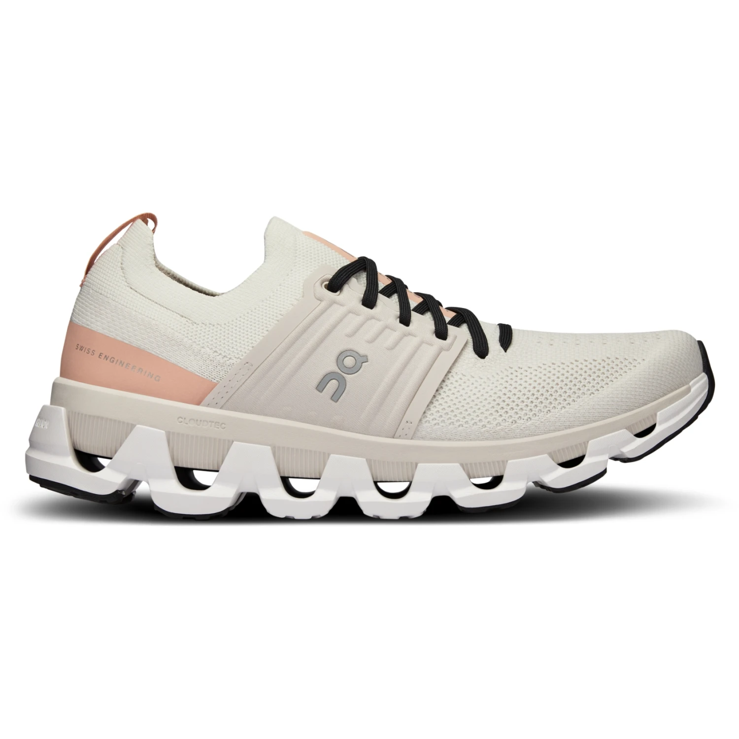 On Running On Cloudswift 3 Women Running Shoe - Ivory & Rose 4 On Running On Cloudswift 3 Women Running Shoe - Ivory & Rose - Image 2