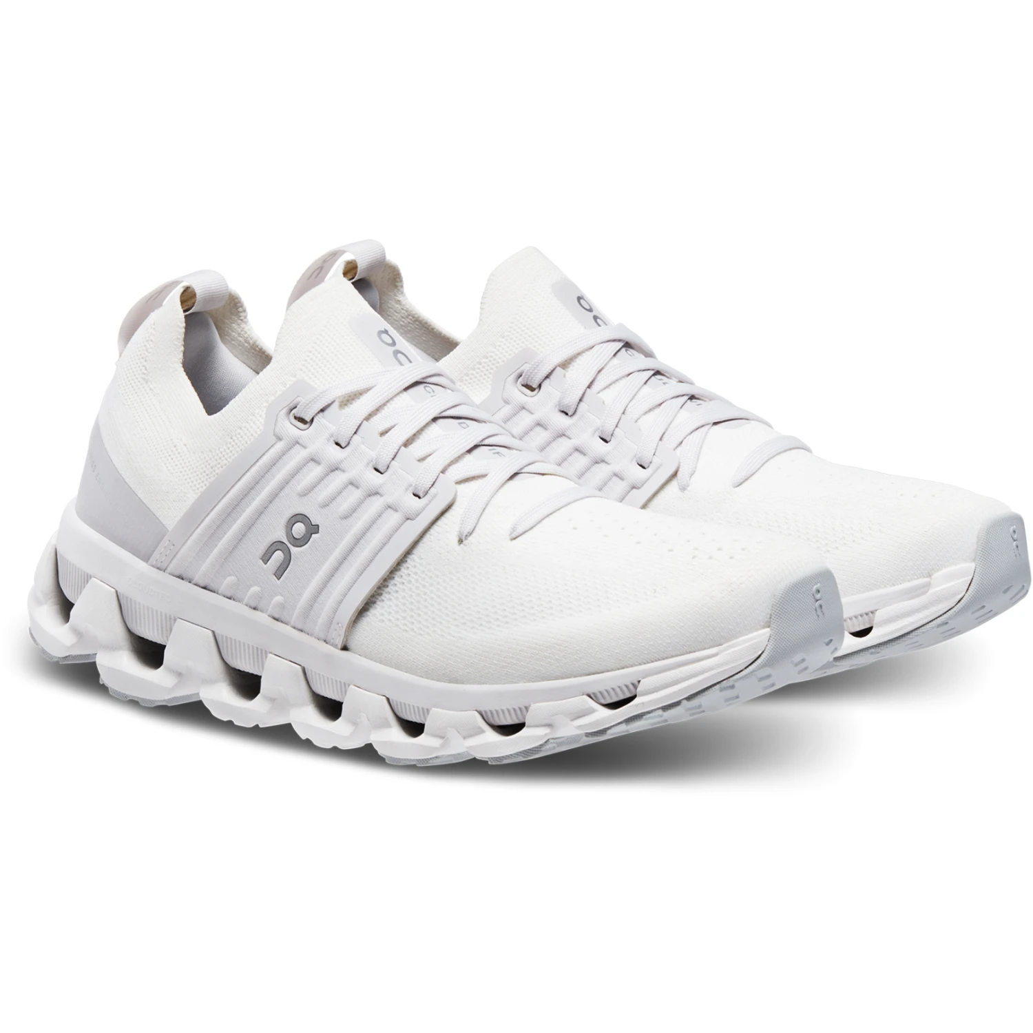 On Running On Cloudswift 3 Women Running Shoe - White & Frost 3 On Running On Cloudswift 3 Women Running Shoe - White & Frost