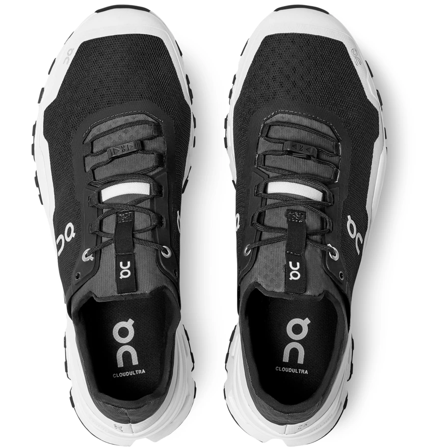On Running On Cloudultra Trailrunning Shoe - Black & White 6 On Running On Cloudultra Trailrunning Shoe - Black & White - Image 4