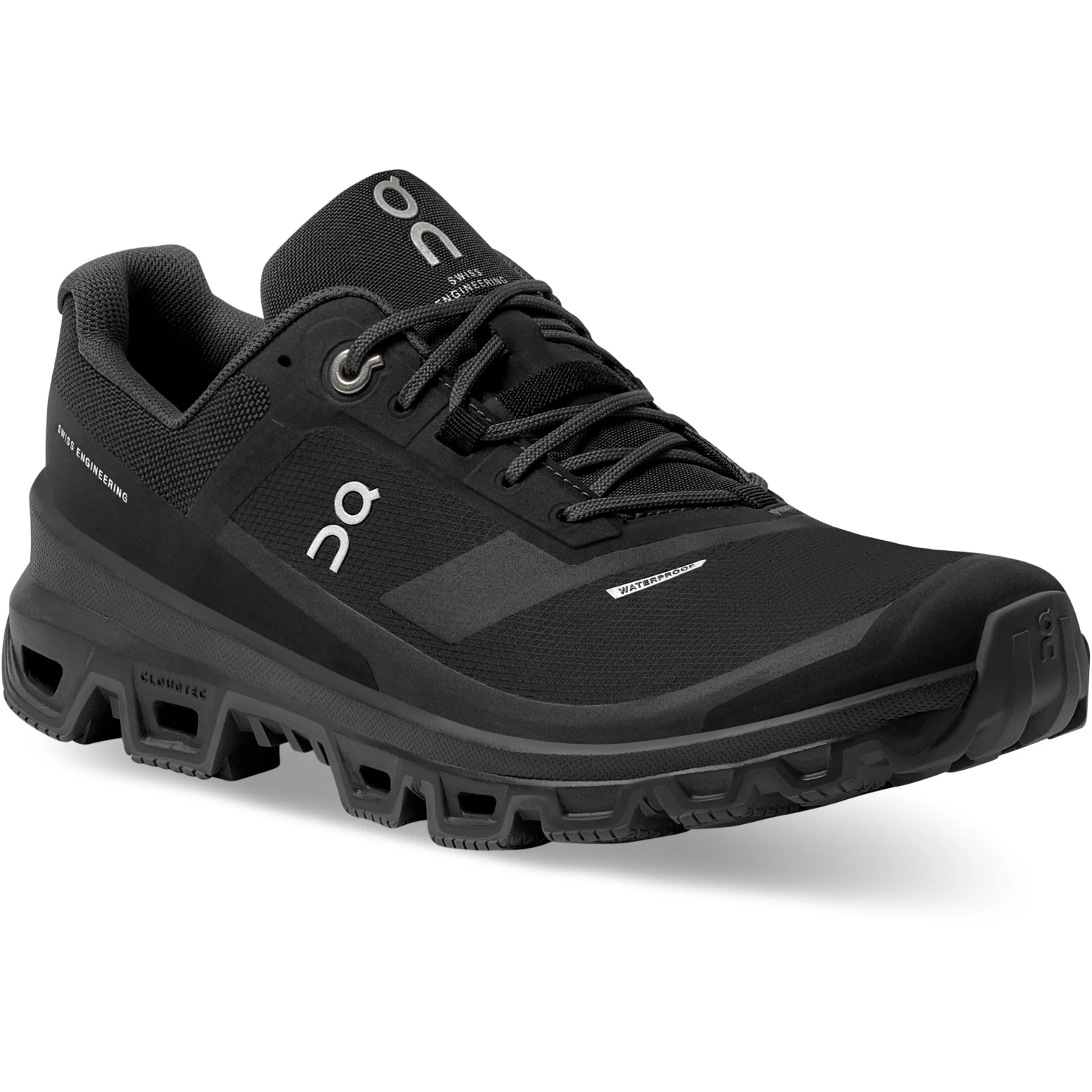On Running On Cloudventure Waterproof Women Trailrunning Shoe - Black 5 On Running On Cloudventure Waterproof Women Trailrunning Shoe - Black - Image 3