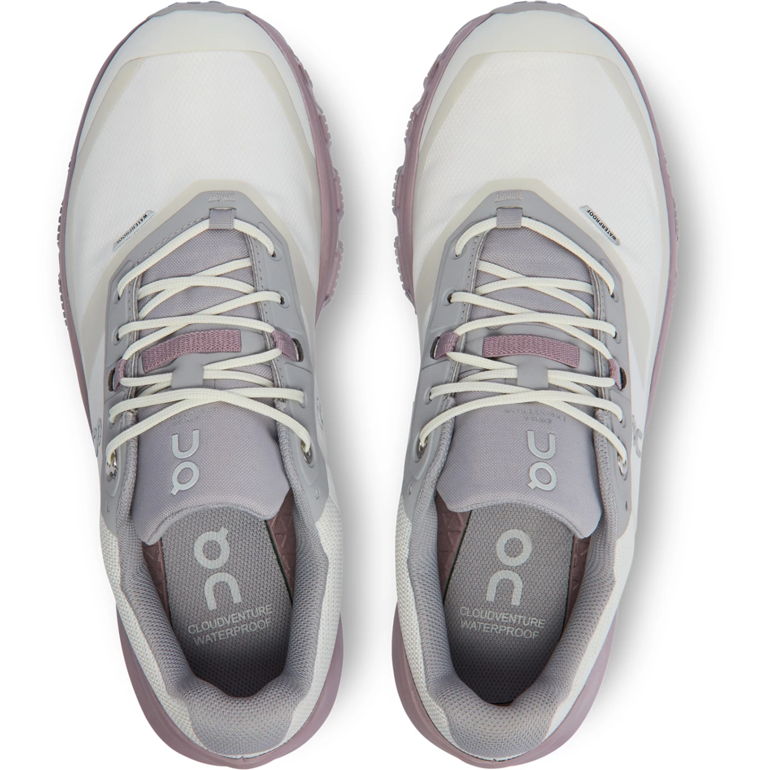 On Running On Cloudventure Waterproof Women Trailrunning Shoe - Ice & Heron 6 On Running On Cloudventure Waterproof Women Trailrunning Shoe - Ice & Heron - Image 4