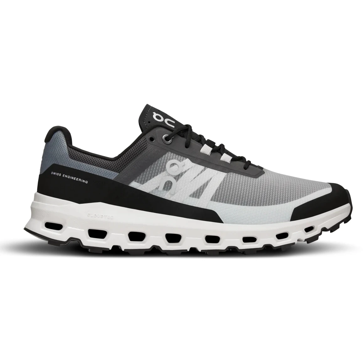 On Running On Cloudvista Men Trailrunning Shoe - Black & White 4 On Running On Cloudvista Men Trailrunning Shoe - Black & White - Image 2