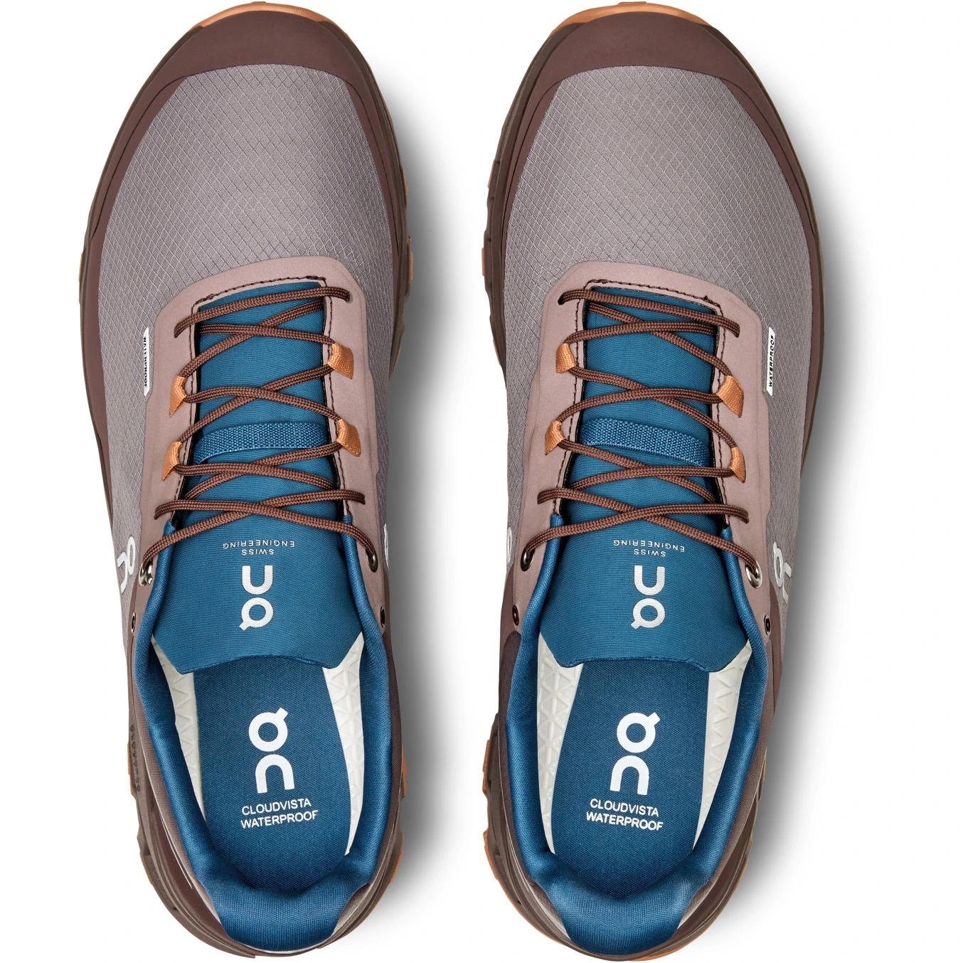 On Running On Cloudvista Waterproof Trailrunning Shoe - Zinc & Grape 8 On Running On Cloudvista Waterproof Trailrunning Shoe - Zinc & Grape - Image 6