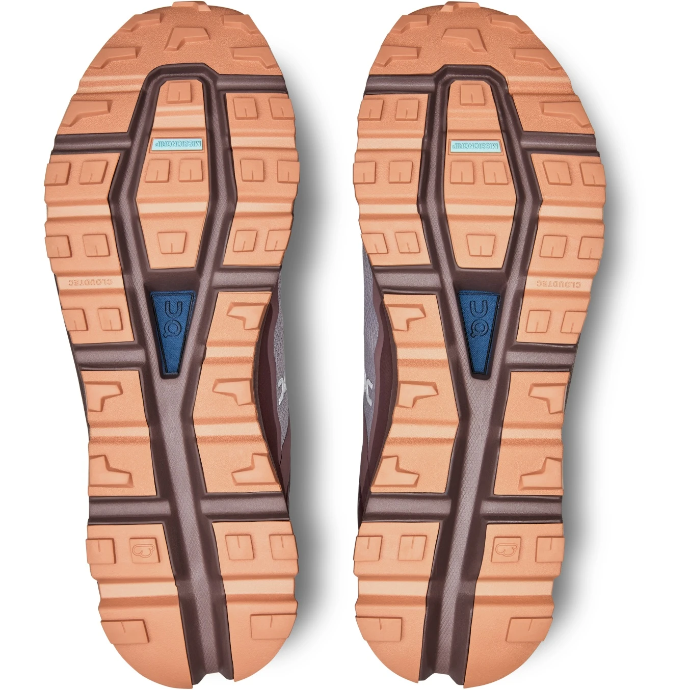 On Running On Cloudvista Waterproof Trailrunning Shoe - Zinc & Grape 5 On Running On Cloudvista Waterproof Trailrunning Shoe - Zinc & Grape - Image 3