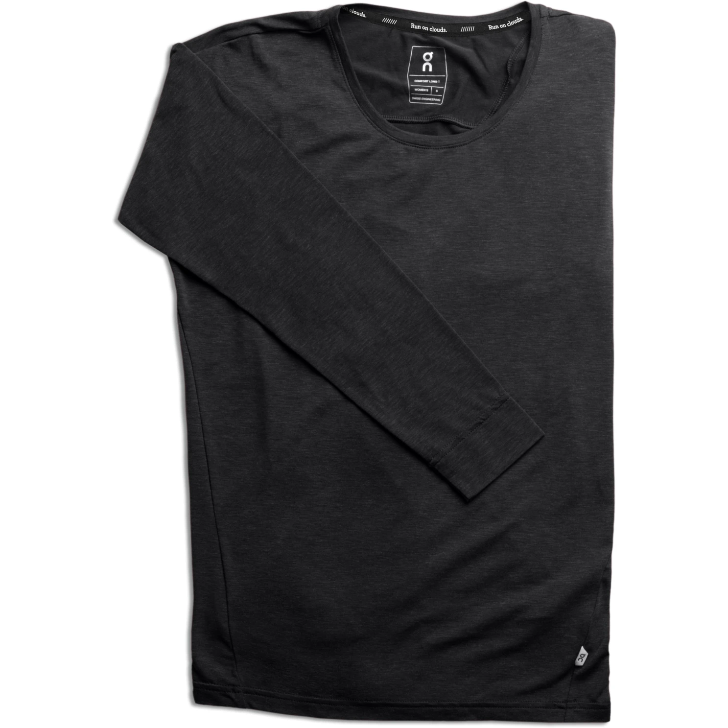 On Running On Comfort Long-T Women Long Sleeve Running Shirt - Black 6 On Running On Comfort Long-T Women Long Sleeve Running Shirt - Black - Image 4