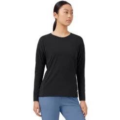 On Running On Comfort Long-T Women Long Sleeve Running Shirt - Black