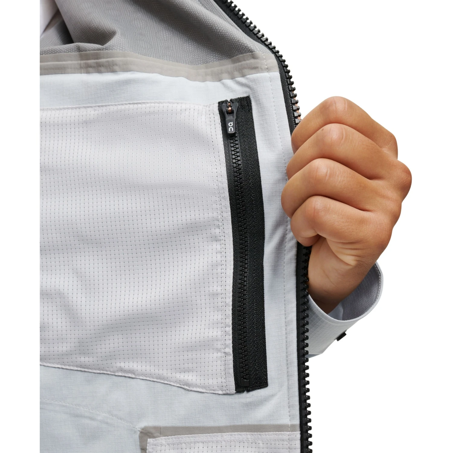 On Running On Explorer Jacket - Hail 10 On Running On Explorer Jacket - Hail - Image 8