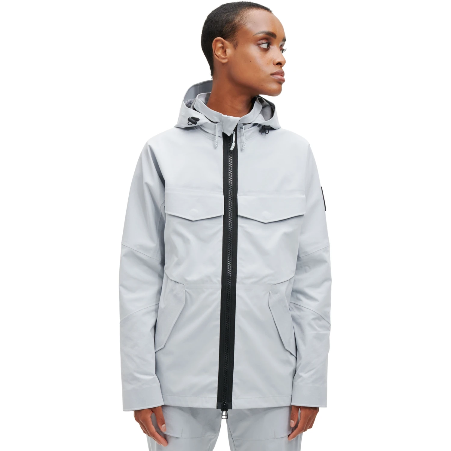 On Running On Explorer Jacket Women - Hail 11 On Running On Explorer Jacket Women - Hail - Image 9