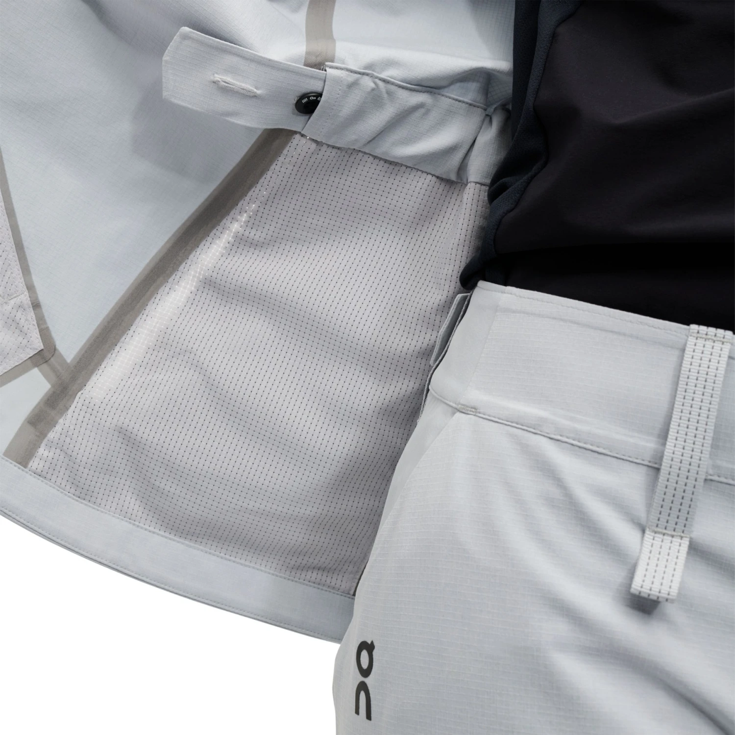 On Running On Explorer Jacket Women - Hail 10 On Running On Explorer Jacket Women - Hail - Image 8