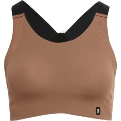 On Running On Performance Bra - Cocoa L Black