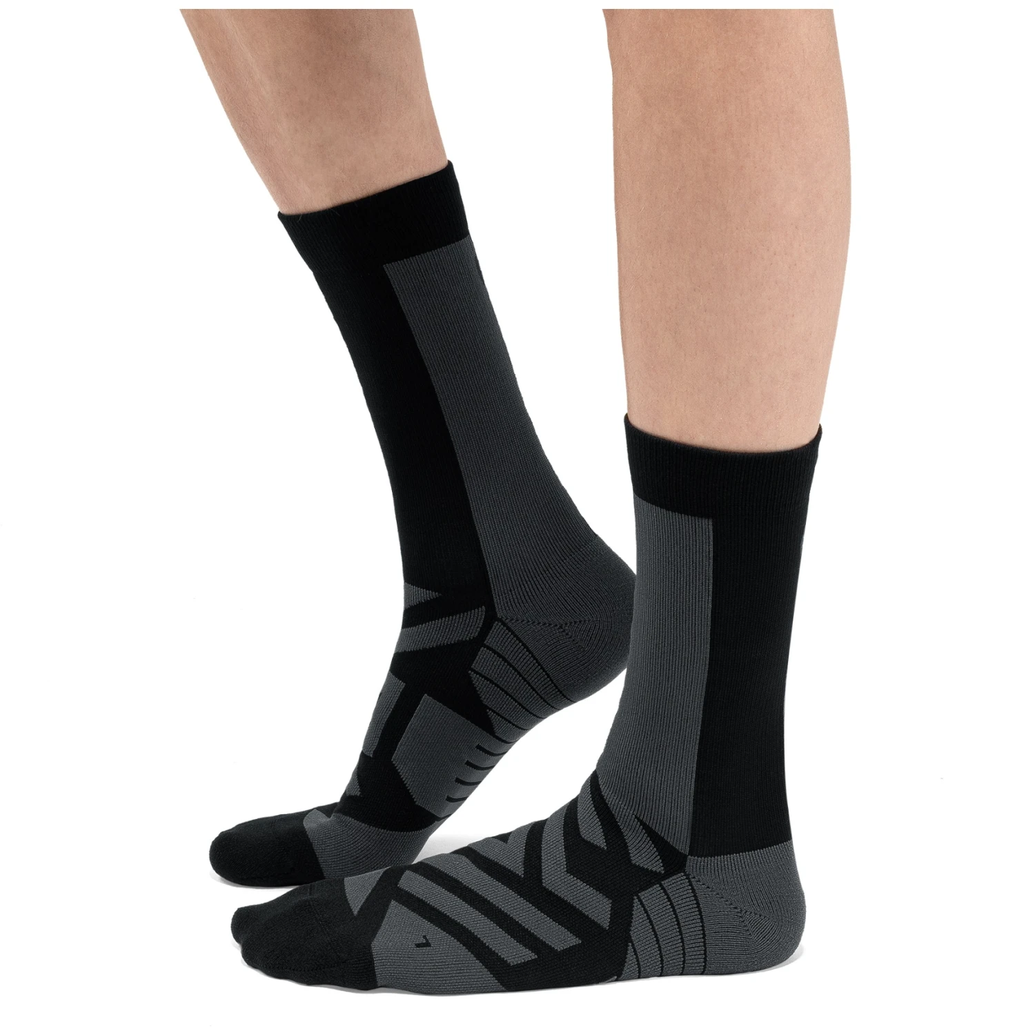 On Running On Performance High Sock Men - Black & Shadow 3 On Running On Performance High Sock Men - Black & Shadow