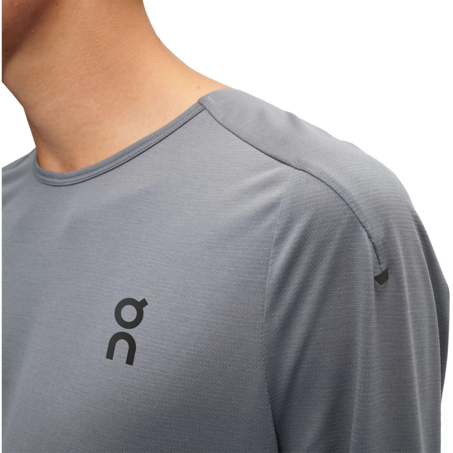 On Running On Performance Long-T Running Shirt - Rock 6 On Running On Performance Long-T Running Shirt - Rock - Image 4