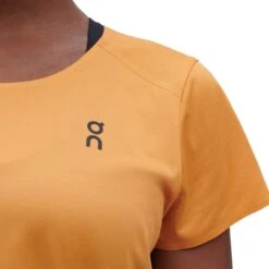 On Running On Performance-T Women Running Shirt - Mango & Black -On Running Sales Store on performance t women running shirt mango black 5 1297119