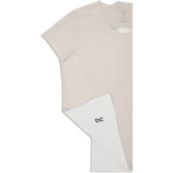 On Running On Performance-T Women Running Shirt - Pearl & Undyed-White -On Running Sales Store on performance t women running shirt pearl undyed white 7 1427179