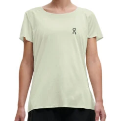 On Running On Performance-T Women Running Shirt - Meadow & Glacier -On Running Sales Store on performance t women running shirt sea black 1 1153512 1153548