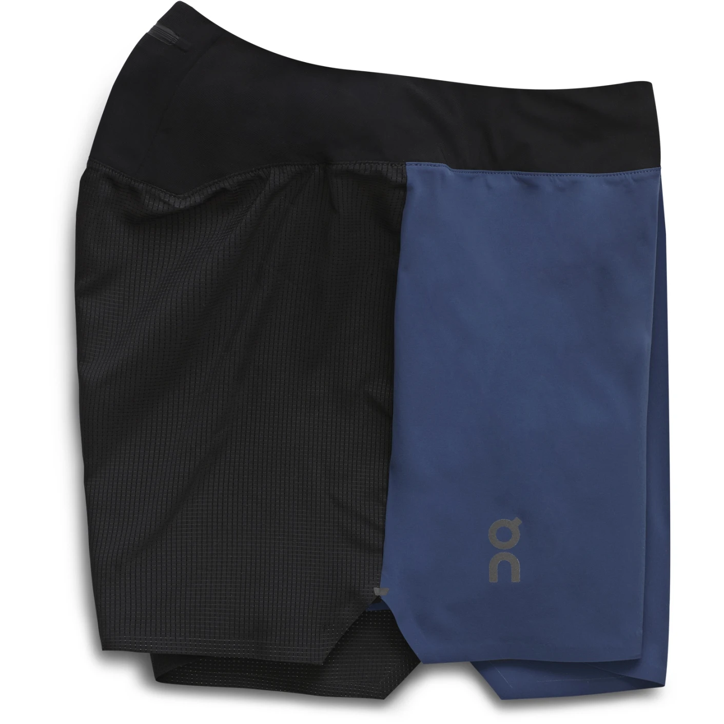 On Running On 5 Inch Lightweight Shorts Men - Denim & Black 3 On Running On 5 Inch Lightweight Shorts Men - Denim & Black
